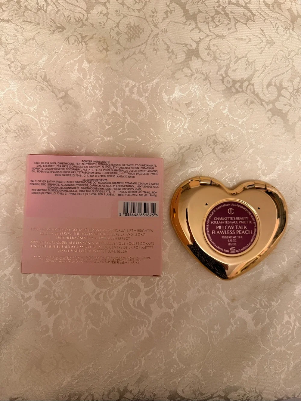 Charlotte Tilbury Pillow Talk Beauty Soulmates Blush, Peach 0.45 oz